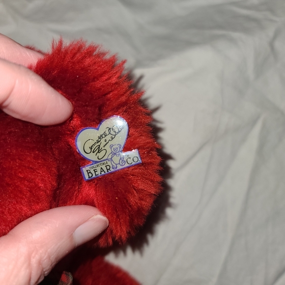 Annette Funicello Rosie Christmas Bear in Original Box W/ COA - Picture 4 of 6